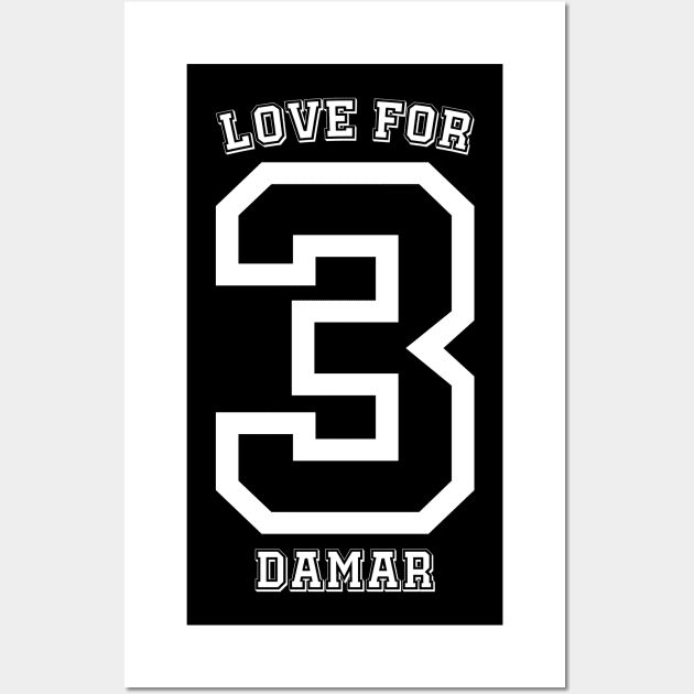 Love For Damar v4 Wall Art by Emma